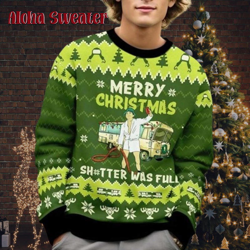 Clark Griswold Merry Christmas National Lampoons Christmas Vacation Ugly Christmas Sweater