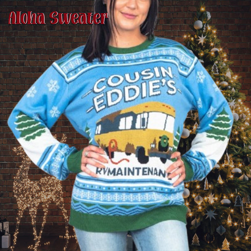 Cousin Eddie Christmas Vacation Ugly Christmas Sweater
