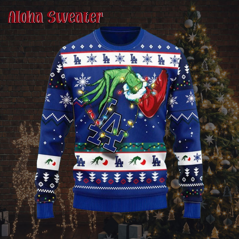 Dodg Grinch Christmas La Ugly Christmas Sweater