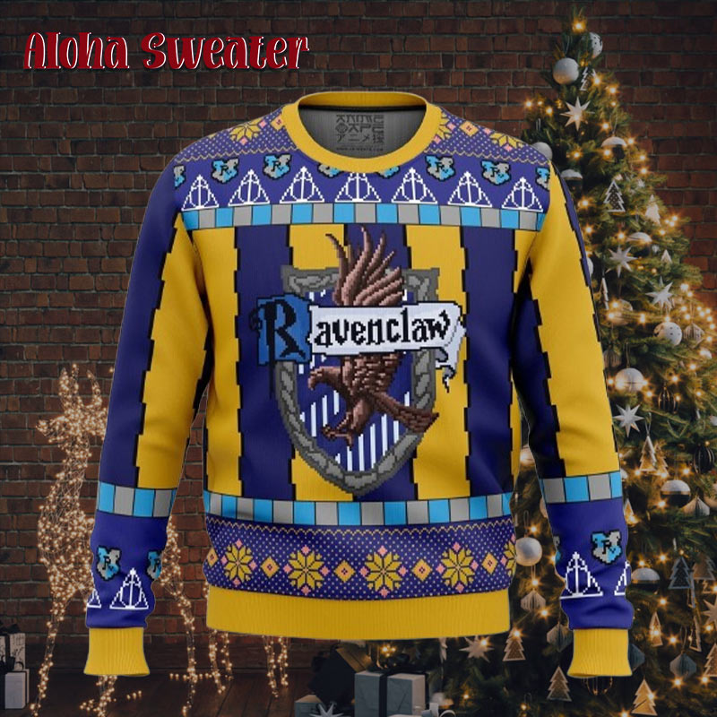 Harry Potter Ravenclaw Magical Gift For Hp Ugly Christmas Sweater