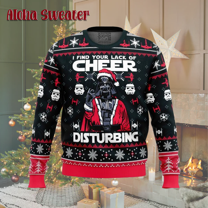 I Find Your Lack Of Cheer Star Wars Ugly Christmas Sweater