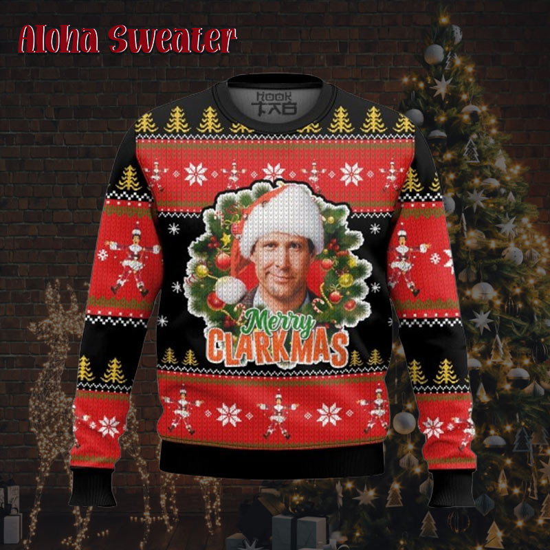 Merry Clarkmas Clark Griswold – National Lampoon Christmas Vacation Ugly Christmas Sweater