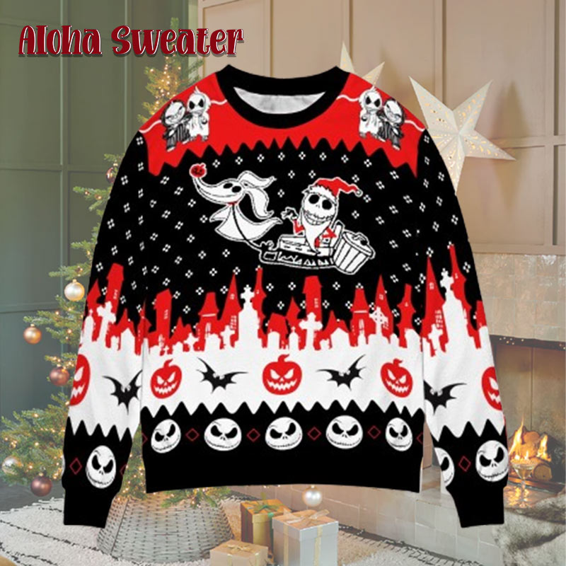 Sally Celebrate The Nightmare Before Christmas Ugly Christmas Sweater