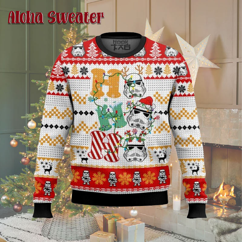 Star Wars Stormtrooper Ho Ho Ho Ugly Christmas Sweater