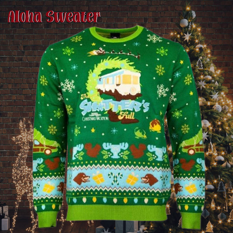 The Flying Truck Christmas Vacation Ugly Christmas Sweater