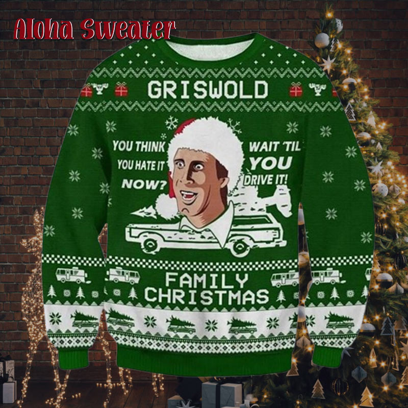 Why Does Clark Griswold Wait Christmas Vacation Ugly Christmas Sweater