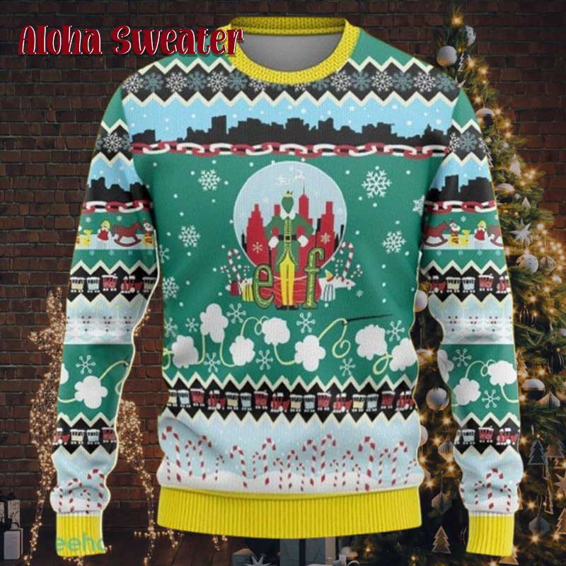 Buddy The Elf Christmas Jumper Ugly Christmas Sweater
