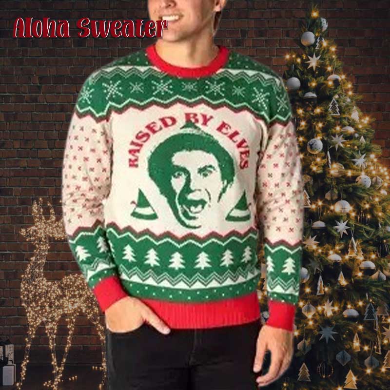Buddy The Elf Green Friend Ugly Christmas Sweater