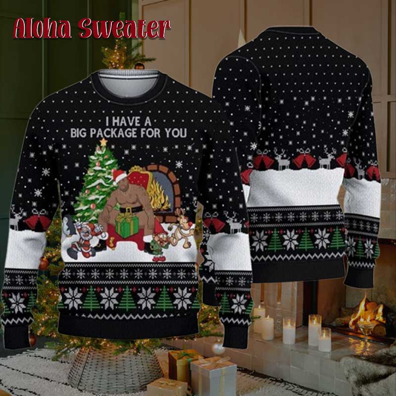 The Santa Barry Wood Ugly Christmas Sweater