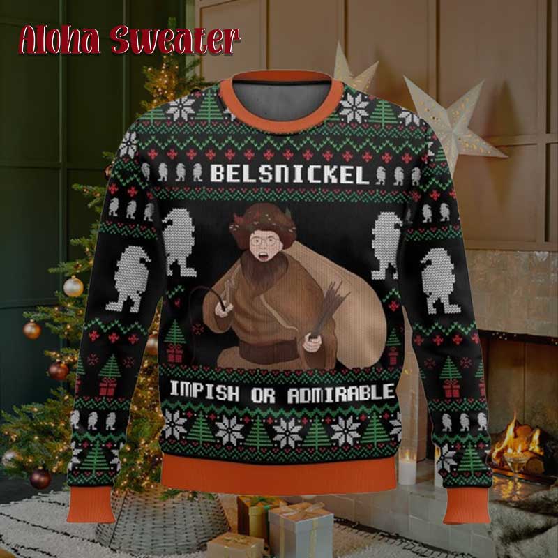 Belsnickel Impish Or Admirable The Office Ugly Christmas Sweater