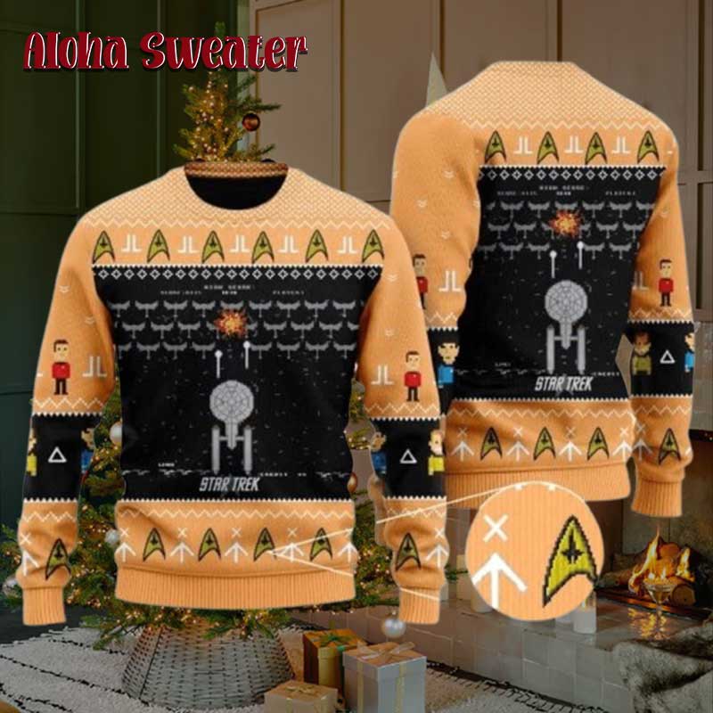 Christmas Star Trek New Arrivals Ugly Sweater