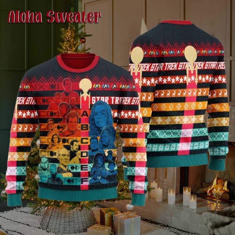 Christmas Star Trek Outlet Ugly Sweater