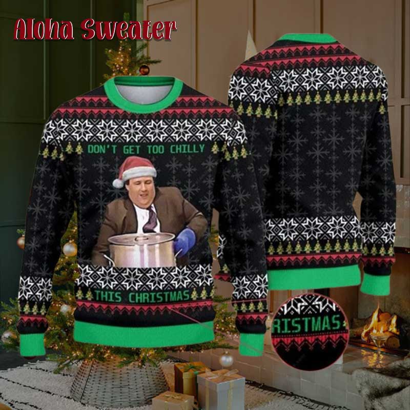 Dwight Schrute The Office Tacky Ugly Christmas Sweater