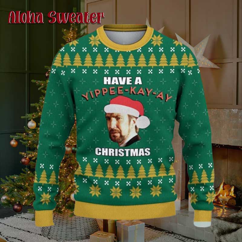 Have A Great Yippeekayay Die Hard Ugly Sweater