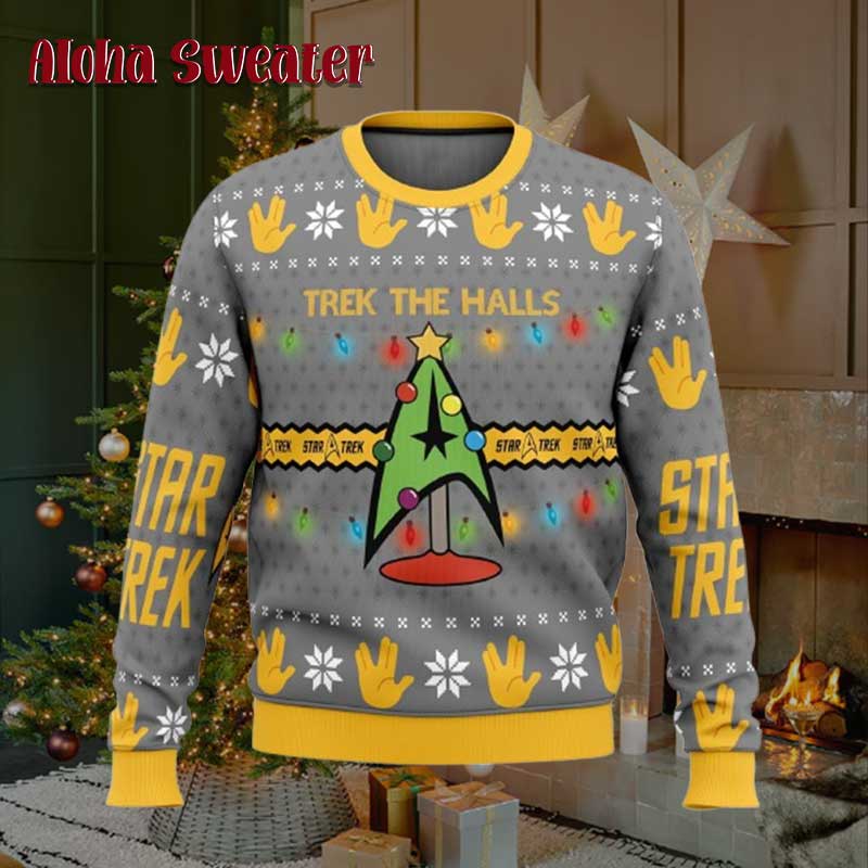 I Have Christmas Tree Star Trek Ugly Sweater