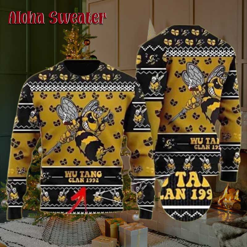 Killer Bee Custom Wu Tang Clan Ugly Christmas Sweater