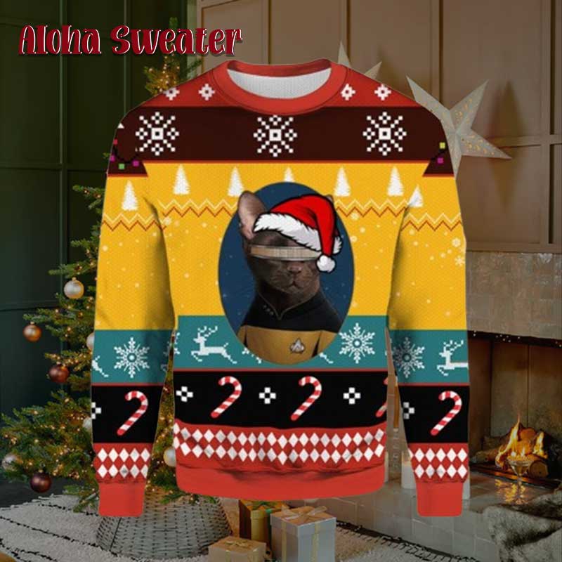 Star Trek The Next Generation Ca Ugly Sweater
