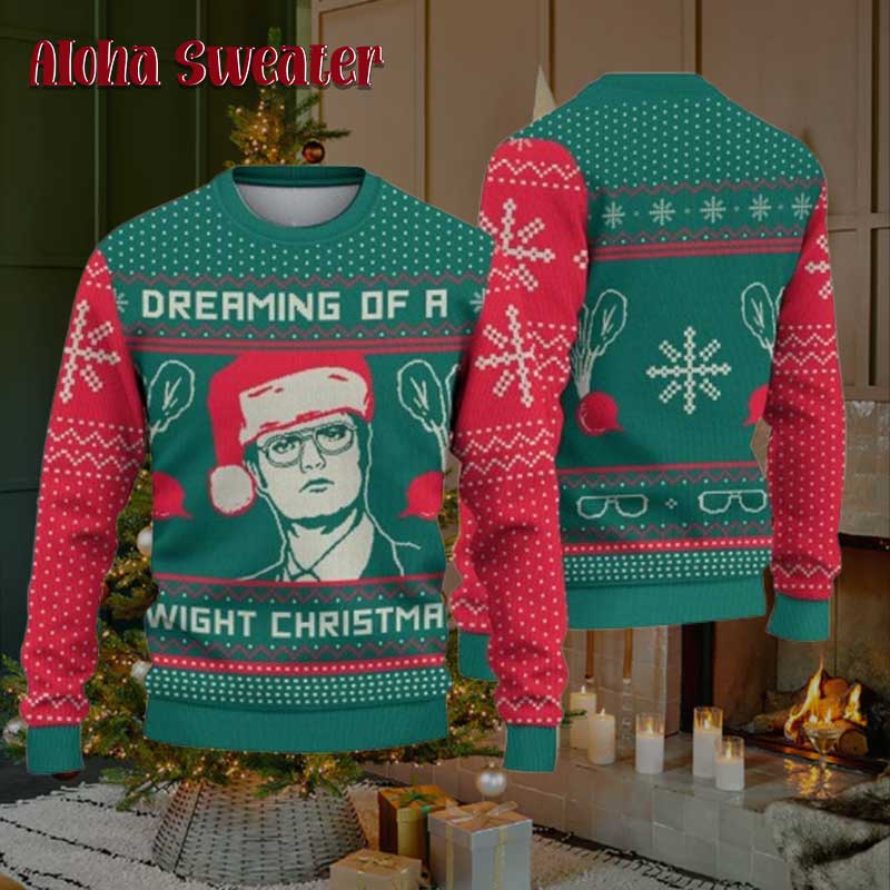 Target Dwight The Office Tv Show Ugly Christmas Sweater
