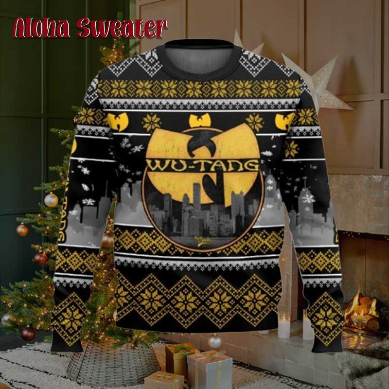 The Dark City Wu Tang Clan Ugly Christmas Sweater