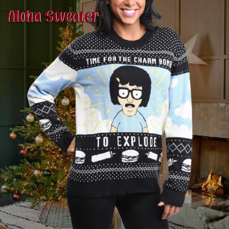 To Explode Bob’s Burgers Ugly Christmas Sweater