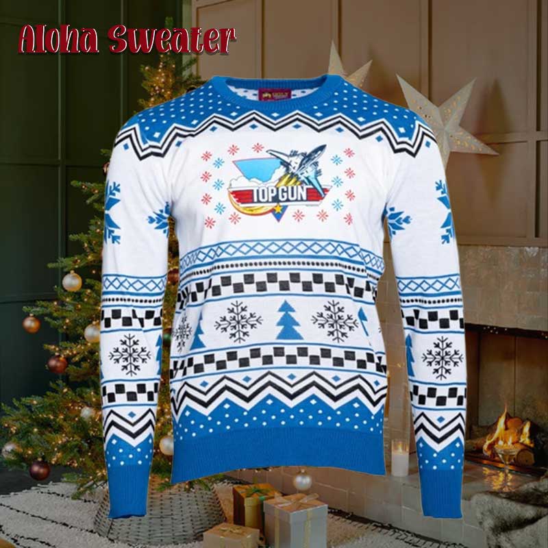 Top Gun G Force Ugly Christmas Sweater