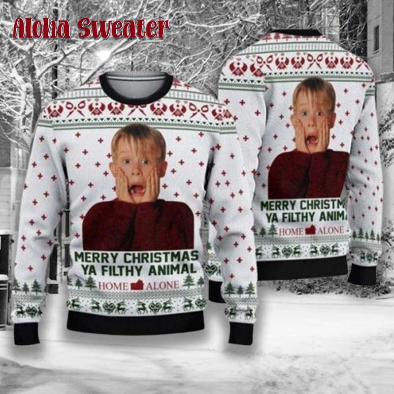 90s Home Alone Christmas Ugly Christmas Sweater