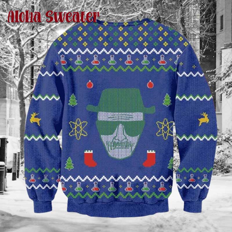 Breaking Bad Have A Blue Xmas Ugly Christmas Sweater