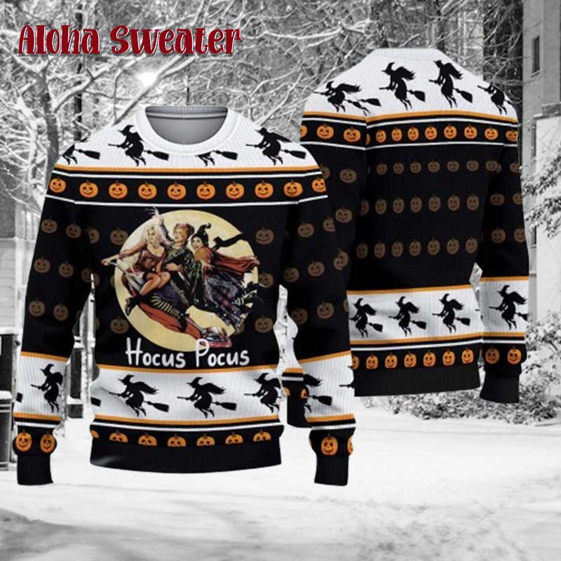 Children Make Me Sick Hocus Pocus Ugly Christmas Sweater