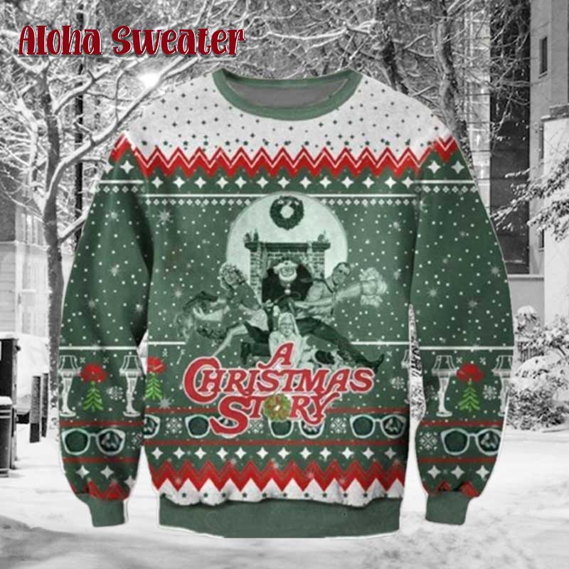 Comic Design A Christmas Story Ugly Christmas Sweater