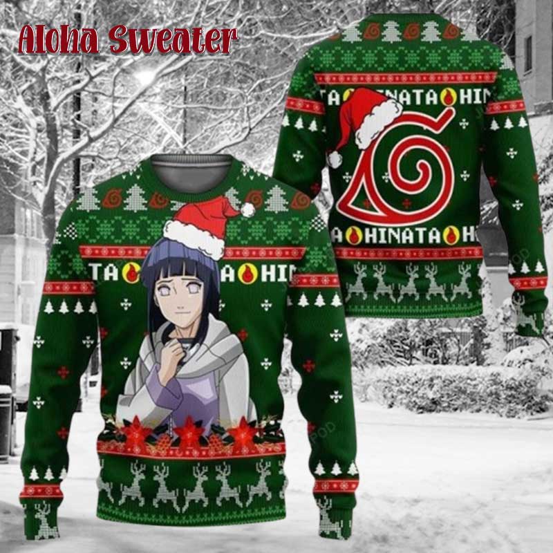 Hinata Hyuga Naruto Ugly Christmas Sweater