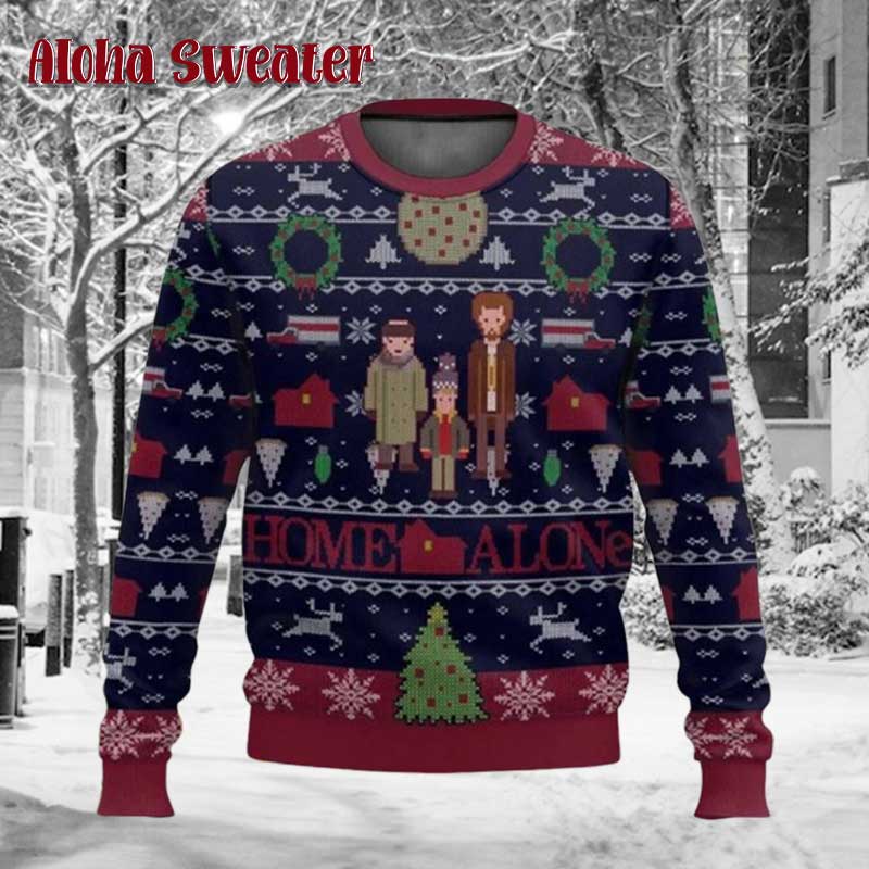 Home Alone Kevins Trouble Ugly Christmas Sweater