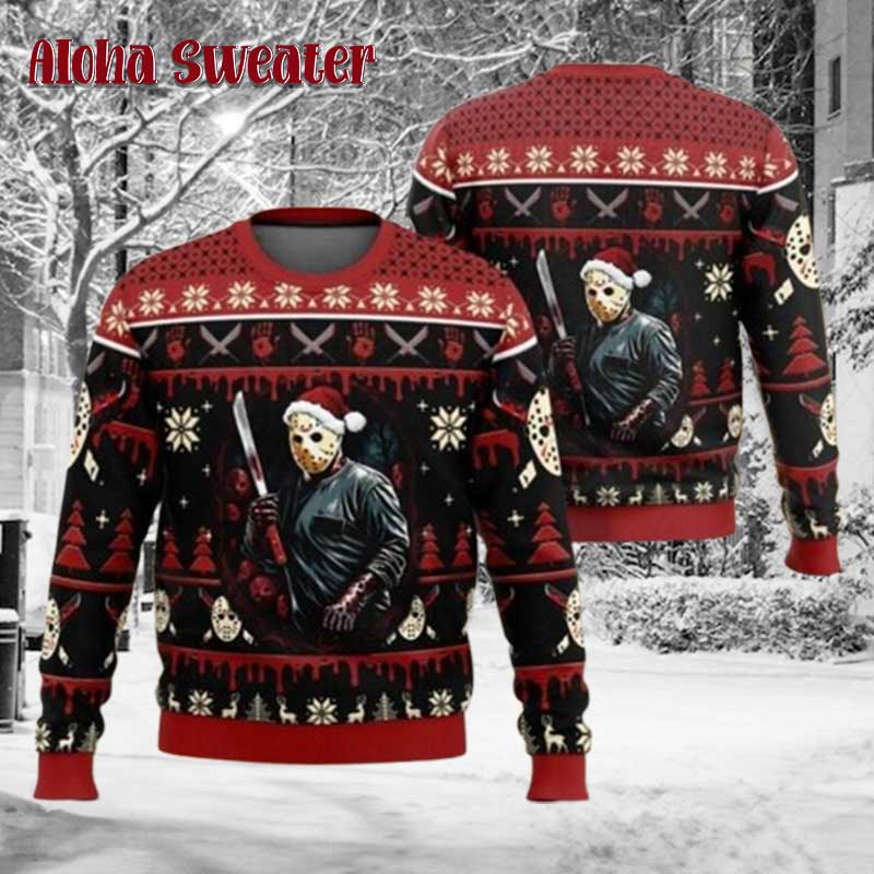 I Have Slasher Jason Voorhees Ugly Christmas Sweater