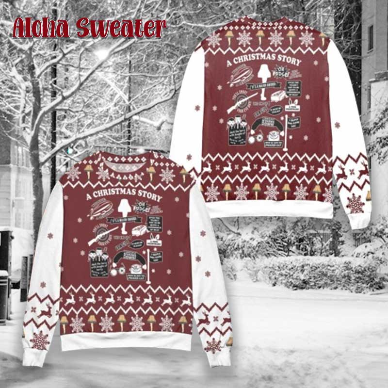 Icons Collection A Christmas Story Ugly Christmas Sweater