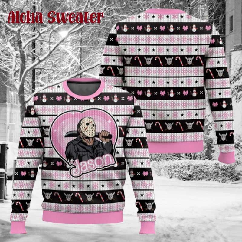 Jason Voorhees Friday The Ugly Christmas Sweater