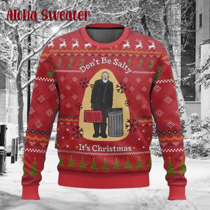 Old Man Marley Home Alone Ugly Christmas Sweater