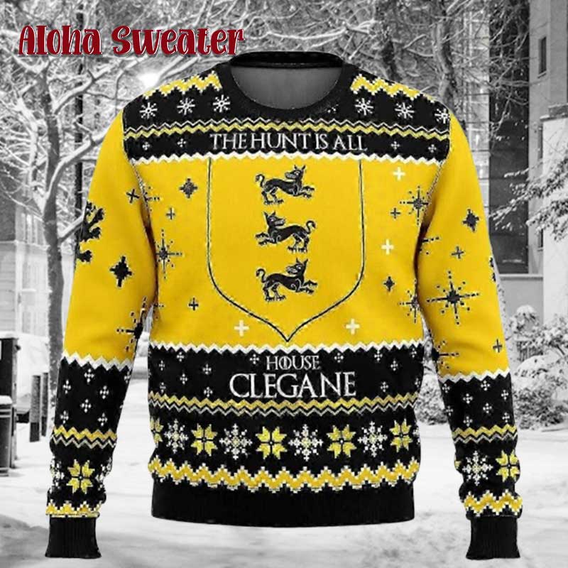 Autumn And Winter Game Of Thrones Ugly Christmas Sweater