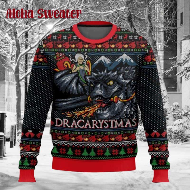 Dracarystmas Game Of Thrones Ugly Christmas Sweater