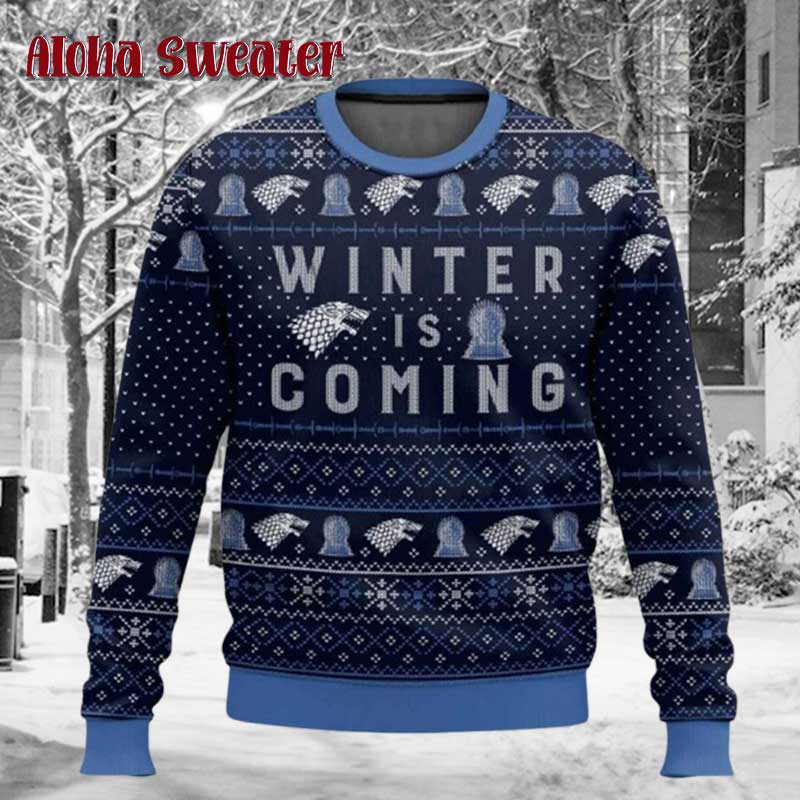 Game Of Thrones Christmas Is Coming Movie Ugly Christmas Sweater