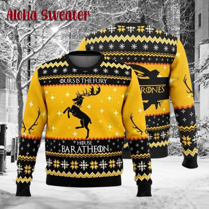 House Baratheon Game Of Thrones Ugly Christmas Sweater