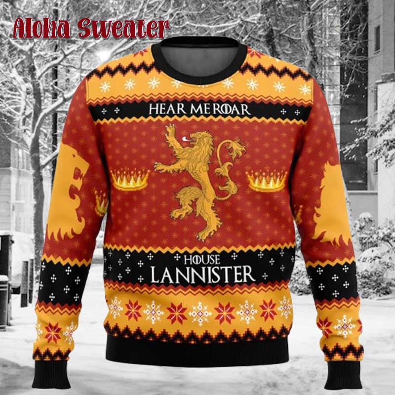 House Lannister Game Of Thrones Ugly Christmas Sweater