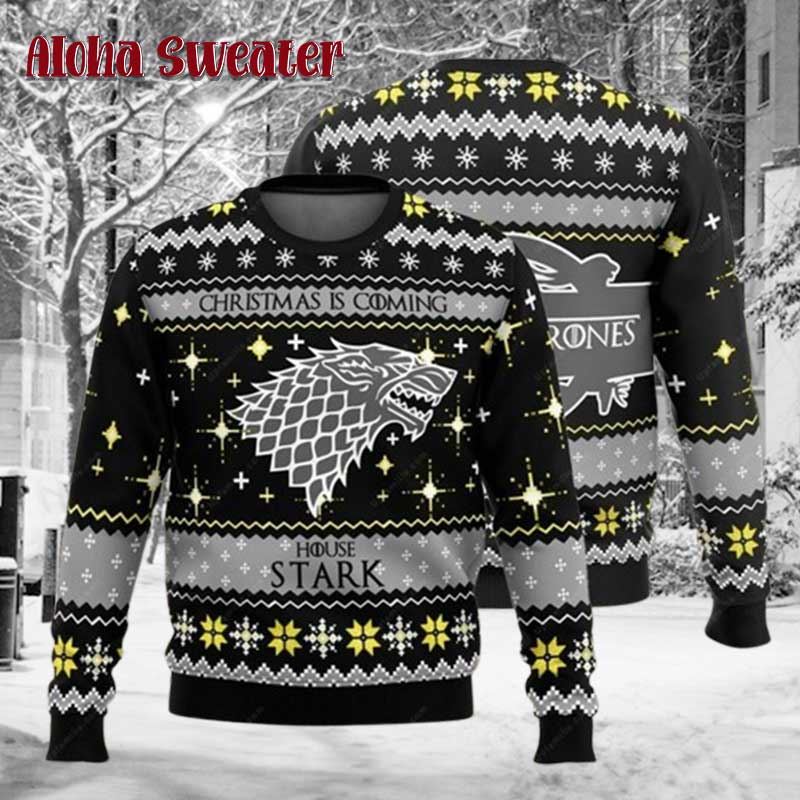 House Of Stark Game Of Thrones Ugly Christmas Sweater