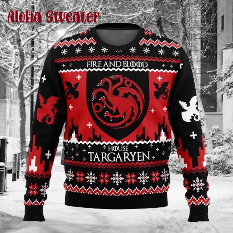 House Targaryen Game Of Thrones Ugly Christmas Sweater