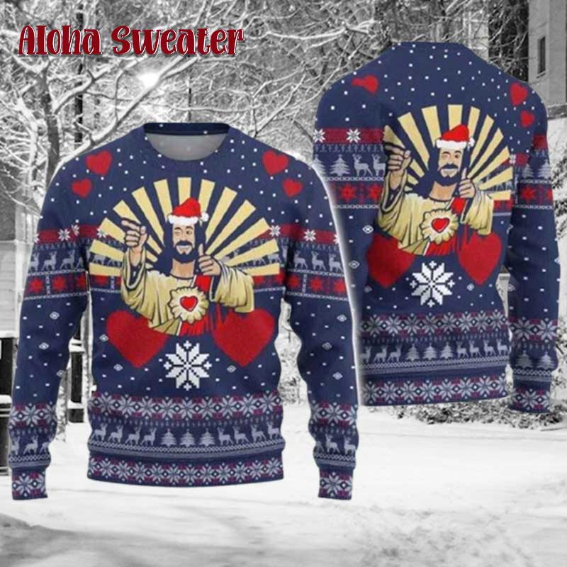 I Like Your Idea Jesus Ugly Christmas Sweater