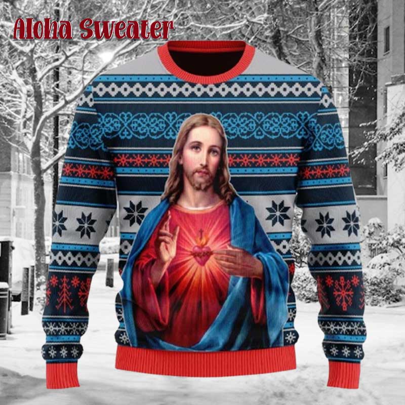 John The Apostle Jesus Ugly Christmas Sweater