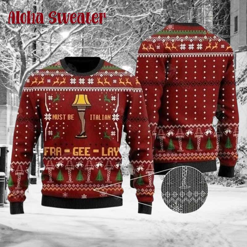 2025 A Christmas Story Ugly Christmas Sweater