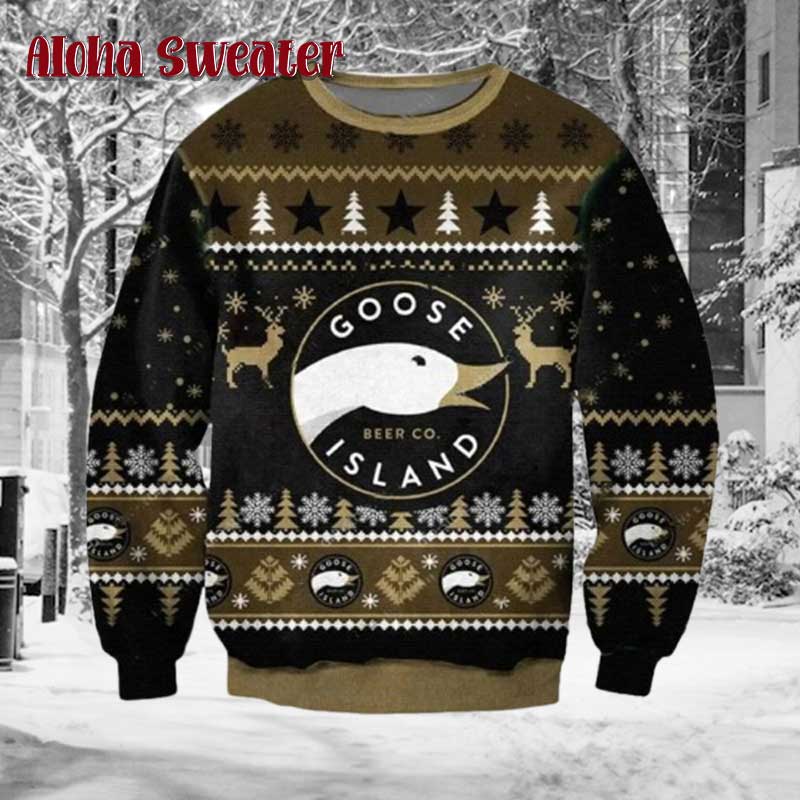 Goose Island Christmas Ugly Christmas Sweater