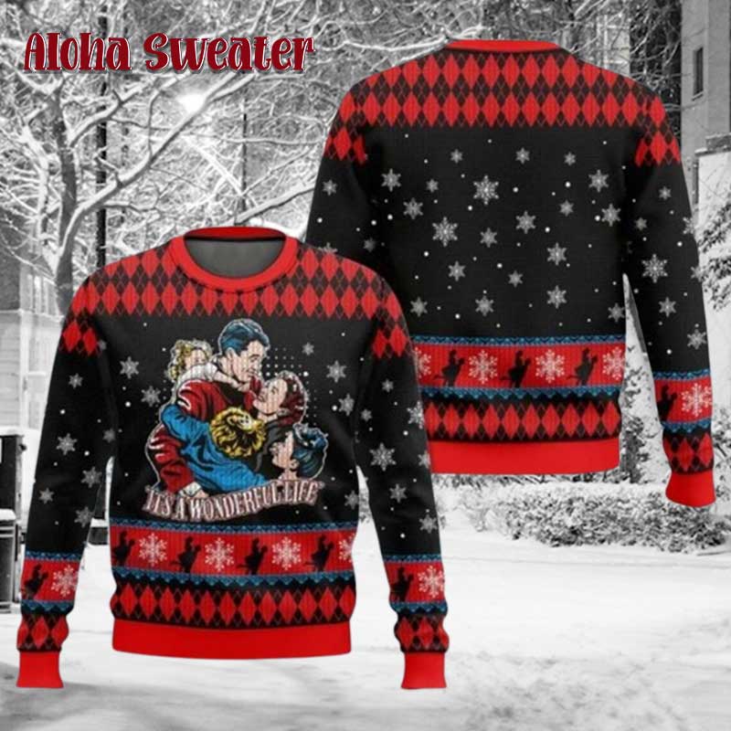 It’s A Wonderful Life A Christmas Story Ugly Christmas Sweater