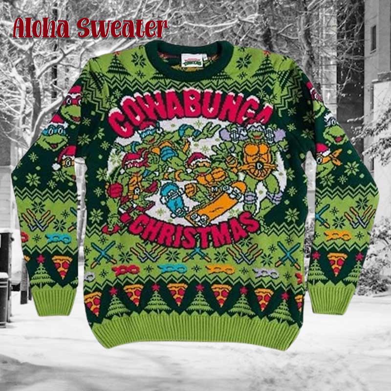 Teenage Mutant Ninja Turtles Ugly Christmas Sweater