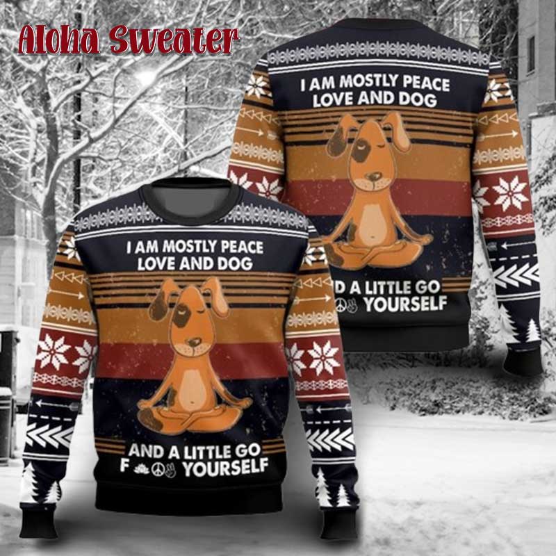 Dog Lover Christmas Funny Pet Ugly Christmas Sweater