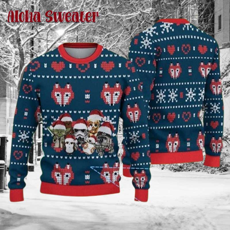 Darth Vader Santa Ugly Christmas Sweater